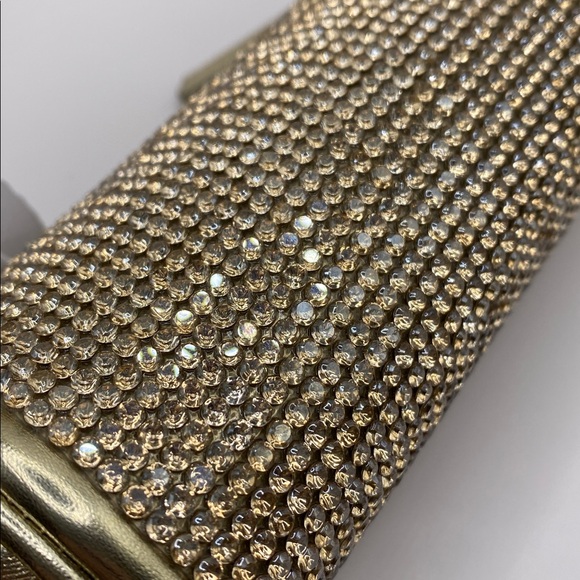 Bath & Body Works Gold Rhinestone Wristlet - Picture 2 of 4